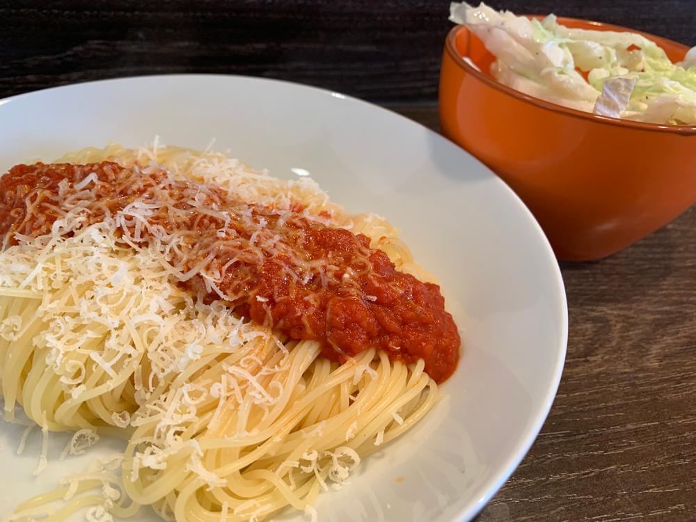 ka001 Spaghetti mit Tomatensoße – Küchenagenten